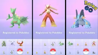 Pok&eacute;mon Go Mudkip Nest and Evolving the Hoenn Starters