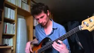 Avishai Cohen - Emotional Storm (fretless bass cover)