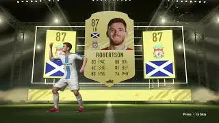 I got 87 Robertson from 75+ Player pack !!