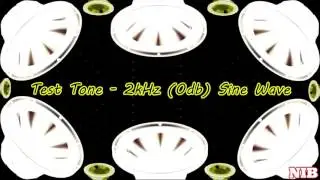 NIB - Test Tone - 2kHz (0db) Sine Wave