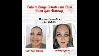 Palette Bingo Collab with Dion (Dion Luvs Makeup) l #makeupover50 #58andfabulous #beautyover50