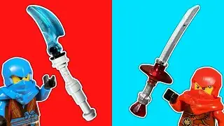 I Made 10 Custom Lego Ninjago Weapons 6