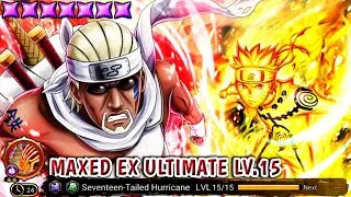 Max Killer Bee EX Ultimate LV.15 Showcase - Naruto x Boruto Ninja Voltage