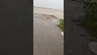 Yamuna River overflowing #sonipat #flood #shorts
