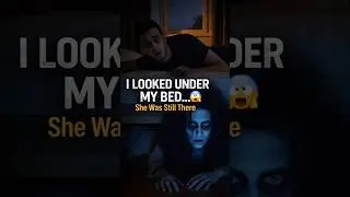 I Looked Under My Bed&hellip; She Was Still There 👻 | Horror Story #Shorts