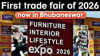 First Trade Fair of 2026//Furniture Interior Lifestyle Expo 2026, Bhubaneswar 