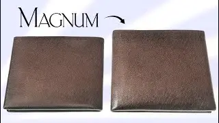 Sizing Up The Folded Leather Magnum AVFolds Origami Wallet