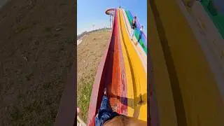 bella ciao playground parkour reverse waterslide running pov