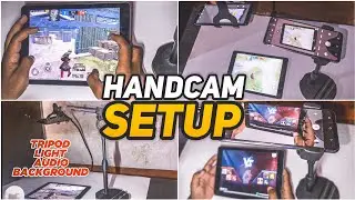 HOW TO RECORD HANDCAM GAMEPLAY HANDCAM SETUP | PUBG MOBILE 🔥