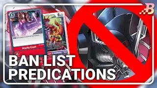 BAN RUIN MODE!? Ban List Predications | Digimon Card Game