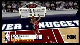 Kobe Bryant in NBA Courtside(N64)Gameplay 17