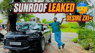 Dzire 2025 Sunroof Problem? 💧 Real Footage of Water Leakage!