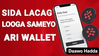 SIDA AIRWALLET LACAG LOOGA SAMEYO 