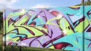 Jaber Sloke Supher at SkateStock | Short iPhone 5 Rec | Houston Graffiti