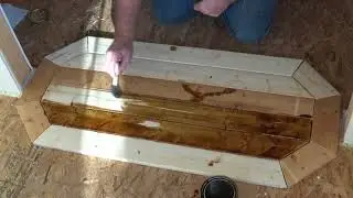 Pole Barn Art Studio, Unique Industrial look & low cost, furring strips floor. using furring strips