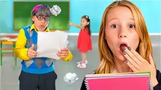 Nastya ense&ntilde;a c&oacute;mo ser respetuoso en la escuela. Cuento de regreso a clases para ni&ntilde;os.