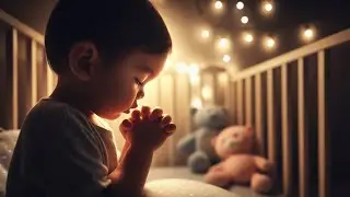 The Littlest Prayer 🙏 Christian Baby Lullaby ✝️ Matthew 18:10 | Gentle Baby Prayer Song for Sleep