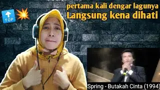 SPRING - BUTAKAH CINTA (1994) | 🇮🇩 REACTION