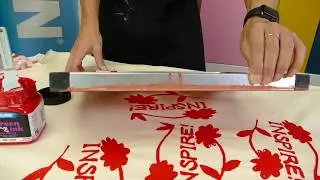 How to make a silk screen stencil using Derivan Screen Printing Stencil System