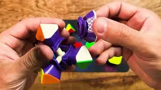 COMO MONTAR AS PEÇAS DO CUBO MÁGICO SKEWB