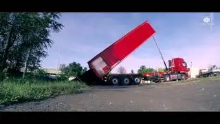 Egy nap Pepével - billentés és rakodás (Volvo FH Euro5 EEV) Full HD