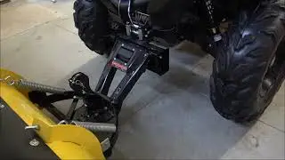 Removing Moose RM4 Rapid Mount Plow System for ATV