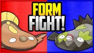 Stunfisk vs Galarian Stunfisk | Pok&eacute;mon Form Fight (Sword & Shield) [4K]