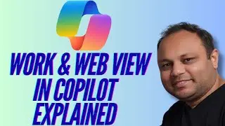Work and Web View in M365 Copilot
