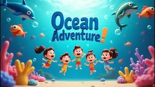Ocean Adventure Song for Kids 🌊 | Meet the Sea Animals | Fun Learning & Dance! #kidssong #kidssongs