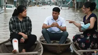 Alex's mother scolds Tu Na and Alex for getting injured while doing charity work after the flood.