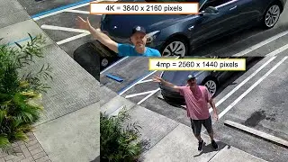 Сравнение видео IP-камер 4 Мп и 4K (4 Мп и 8 Мп)