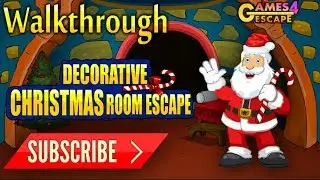 Decorative Christmas Room Escape Walkthrough [Games4Escape]