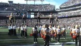 Baltimore Ravens Cheerleader Routine - Living in America