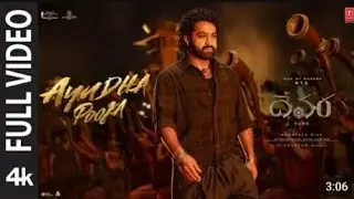 DEVARA MOVIE / AYUDHA POOJA _ ❤️Full video song/ Man of masses 🔥N 🔥T 🔥R/ C N KUMAR @ 9364