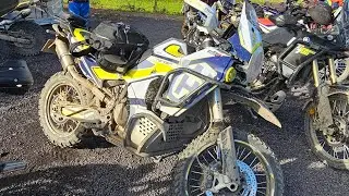 Norden 901 on Charity ride... As Aventuras Do Careca Barbudo... North ADV.