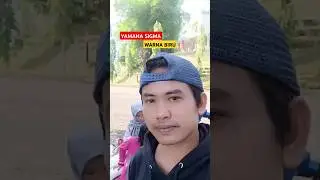JALAN JALAN DENGAN KELUARGA BERSAMA YAMAHA SIGMA WARNA BIRU #shorts #yamaha #sigma #sigmabiru