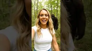 Hiking with Sass and Sassquatch #bigfoot #hiking #adventure