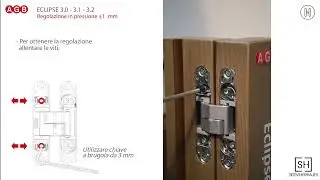 Bisagra Gamma Cerniere Eclipse 3.0 - 3.1 - 3.2