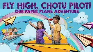 Paper Airplane Making: A Fun and Educational Activity for Kids | Chotu Pakistan