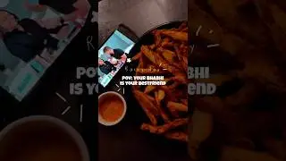 pov: it's rainy day⛈️masala fries, rain, favorite vlogs💗 #shorts #rain #fries