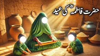 Bibi Fatima RA aur Imam Hassan o Hussain ki Dardhari Eid | Muhammad saw ki eid |