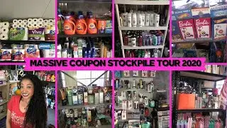ALL ABOUT MY MASSIVE COUPON STOCKPILE 2020~EXTREME COUPONER HUGE STOCKPILE TOUR 2020