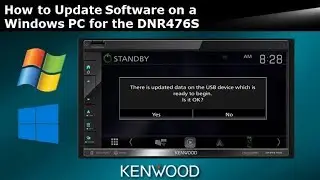 KENWOOD DNR476S &mdash; как обновить программное обеспечение/прошивку с ПК под управлением Windows