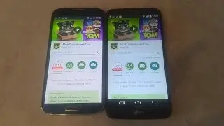СКОРОСТЬ ЗАГРУЗКИ Samsung Galaxy S4 vs LG G2 (download internet speed test)