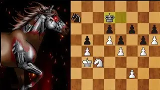 Шахматы  Конь Терминатор!!!