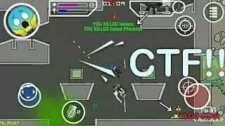 Mini-Militia Classic || CTF OP Gameplay in Subdivision Map || Beard Da2