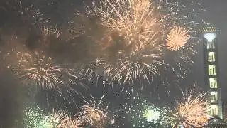 Fireworks Bund Shanghai (10.2011)