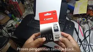 Cara ganti catridge printer Canon IP2770_mudah