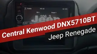 Jeep Renegade de entrada - Central Multim&iacute;dia Kenwood DNX5710BT