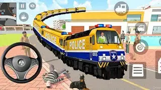 Franklin Purchase New Police Train 💥🚂 Indian Theft Auto Simulator Game 💥🤯